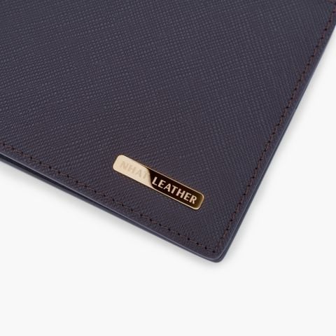 Ví da nam có khoá kéo NHATLEATHER - Ví da nam gập đôi truyền thống cao cấp - NVN-106