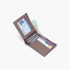 Ví da nam có khoá kéo NHATLEATHER - Ví da bò nam gập đôi truyền thống - NVN-107