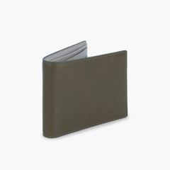 Ví nam dáng ngang gập đôi truyền thống da bò Nappa có khóa kéo NVN-108