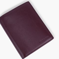 Ví nam dáng đứng gập đôi da bò Nappa phối màu thanh lịch, hiện đại NVN-109