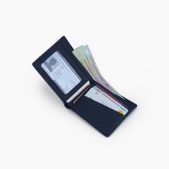 Ví nam dáng ngang truyền thống da bò Saffiano phối Togo NVN-117