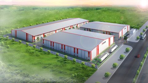  越南巴地头顿周德工业区 800 - 6,000 平方米优质厂房出租 