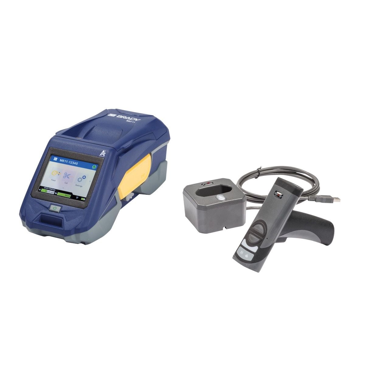  Máy In Nhãn Brady M611 Kèm Máy Quét Mã Vạch CR2700 Và Phần Mềm – Part Number: 176710 