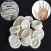  Bao ngón tay cao su trắng/vàng có đai chống tĩnh điện chống trượt Finger Cots- PPE 