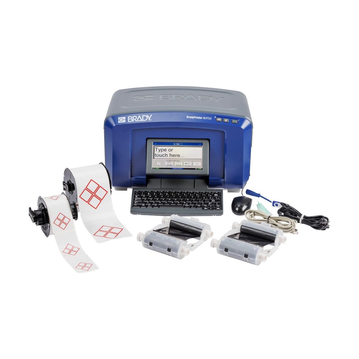  Máy In Nhãn GHS Công Nghiệp Brady S3700 Kèm Nhãn GHS Và Phần Mềm Brady Workstation – Part Number: S3700-KIT-GHS 