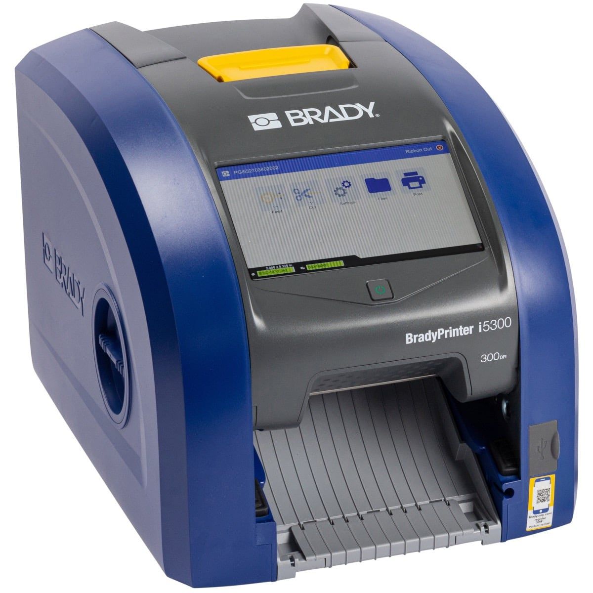  Brady 151291 – Máy In Nhãn Phòng Thí Nghiệm BradyPrinter i5300 300 dpi Kèm Phần Mềm Lab ID 