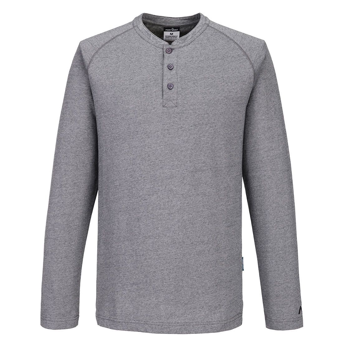  Áo thun dài tay Portwest KA370 KA3 Henley T-Shirt L/S 