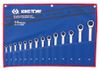  Bộ Cờ Lê Vòng Miệng Bánh Cóc Hệ Mét Kingtony 12114MRN – 14 Chi Tiết 