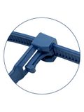  Dây rút nhựa phát hiện kim loại Metal Detectable Zip Ties – Gói 100 chiếc 