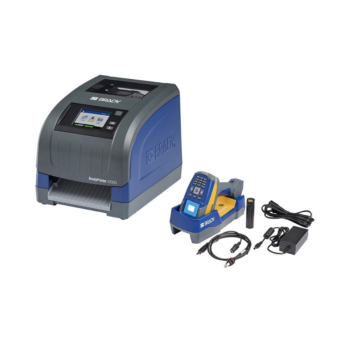  Máy In Nhãn Công Nghiệp BradyPrinter i3300 (177531) Kèm Máy Quét Mã Vạch V4500 và Phần Mềm 