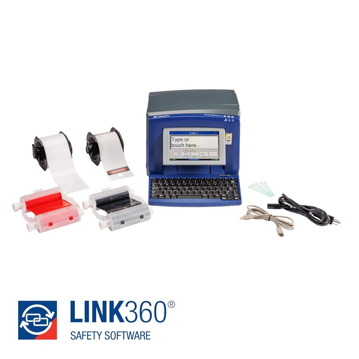  Phần Mềm LINK360 Kèm Máy In BradyPrinter S3100 Và Bộ Vật Tư Lockout Tagout – Part Number: S3100W-LINK360-KIT 