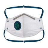  Khẩu Trang Chống Bụi FFP2 Gấp Phẳng Có Van Thở Dolomite Portwest P210 