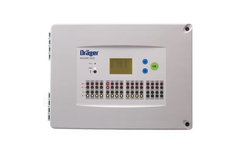  Dräger REGARD® 3900 Series – Bộ Điều Khiển Hệ Thống Phát Hiện Khí Cố Định 