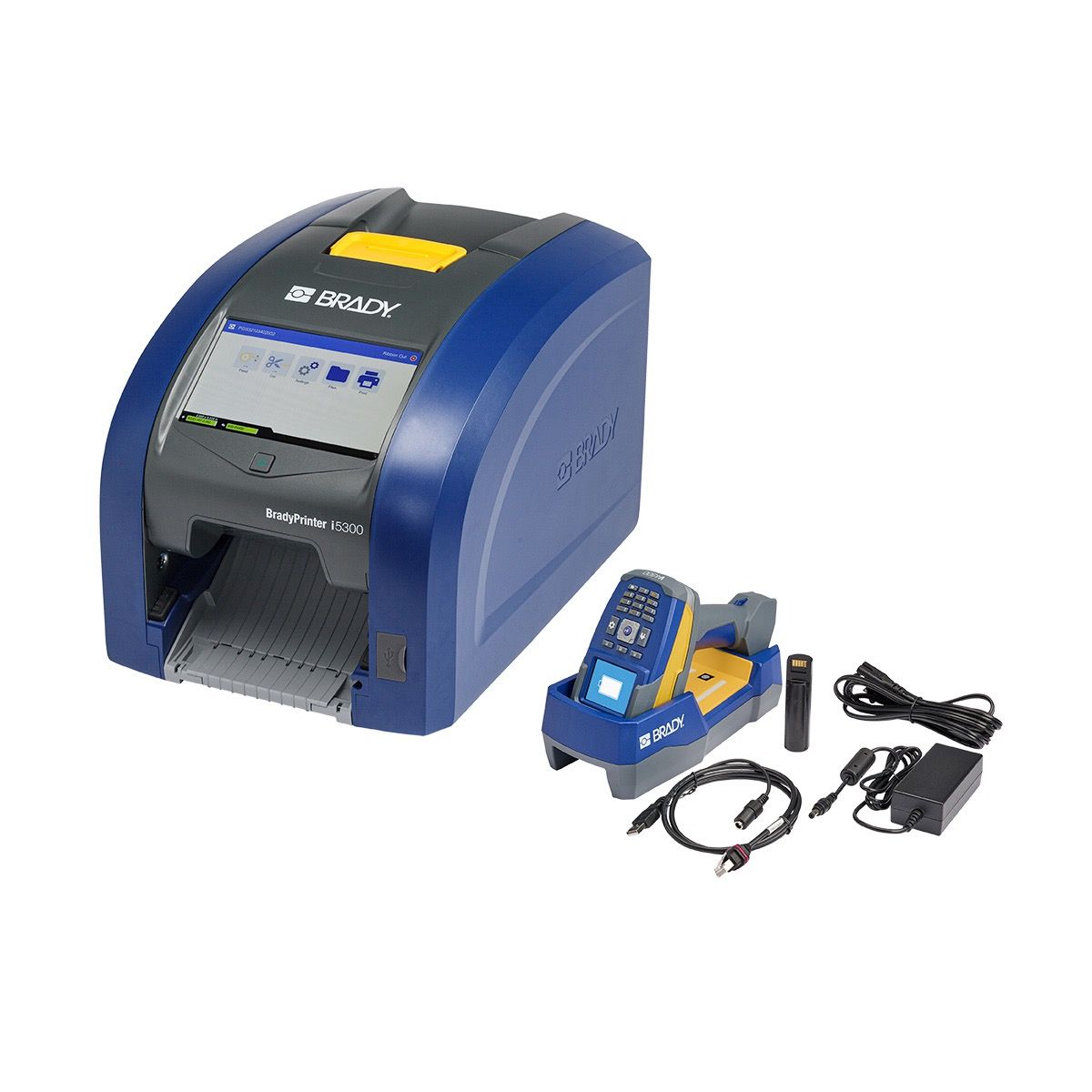  Máy In Nhãn Công Nghiệp BradyPrinter i5300 Kèm Máy Quét Mã Vạch V4500 và Phần Mềm 