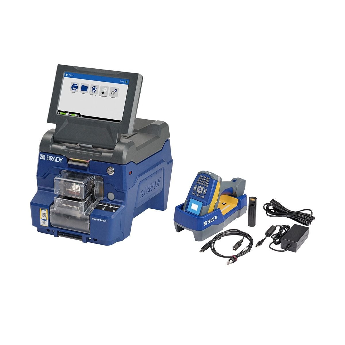  Brady 177536 – Wraptor A6200 Wrap Printer Applicator with V4500 Barcode Scanner and Software Kit 