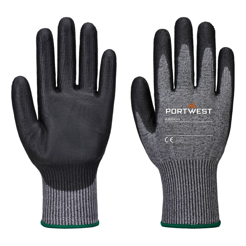 Găng tay chống cắt Portwest AB664 Cut F13 PU Essential Multipack (Pk12) 