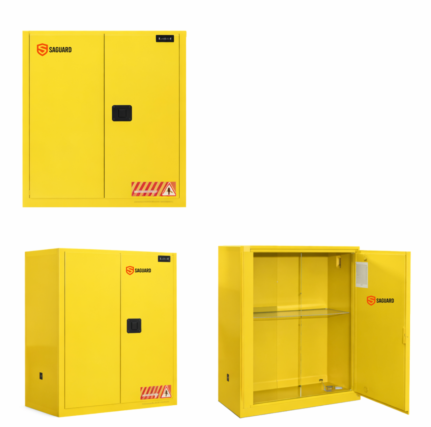  Tủ chứa hóa chất dễ cháy 60 Gallon màu vàng SGFL60Y 