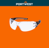  Kính bảo hộ Portwest PR01 Anthracite Wraparound Safety Glasses 