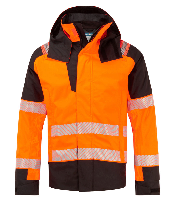  Áo khoác phản quang chống cháy Portwest FR06 PW3 Modaflame Rain Hi-Vis Multi-Norm FR Winter Jacket 