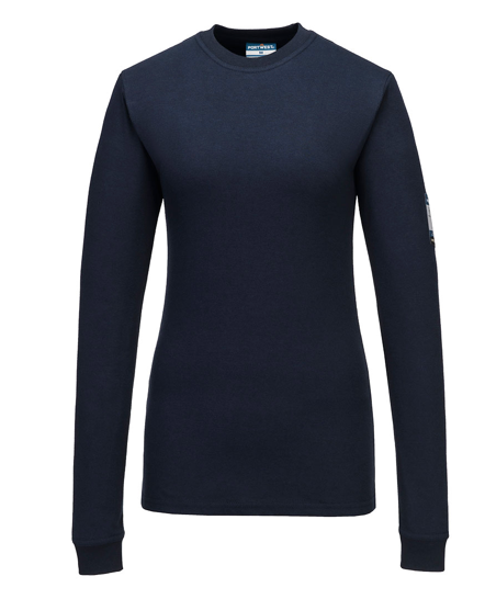  Áo thun nữ tay dài chống cháy Portwest FR808 Modaflame Knit FR Women's Long Sleeve T-Shirt 