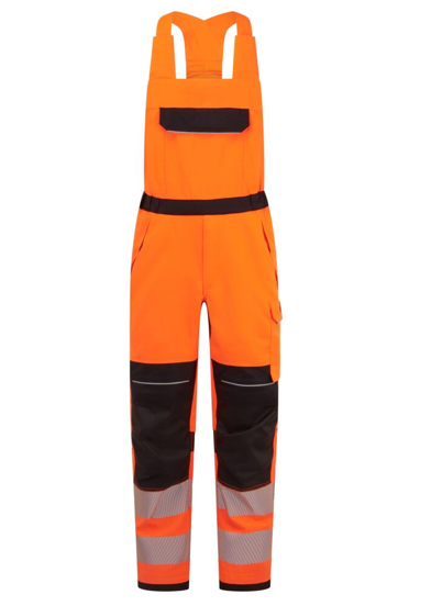  Quần yếm chống cháy phản quang Portwest FR453 PW3 Modaflame Work HVO Multi-Norm FR Bib and Brace 