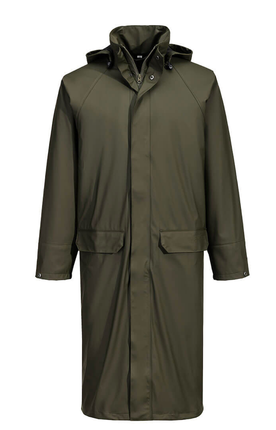  Áo măng tô chống hóa chất Portwest S658 Flexatex Chem Long Coat 