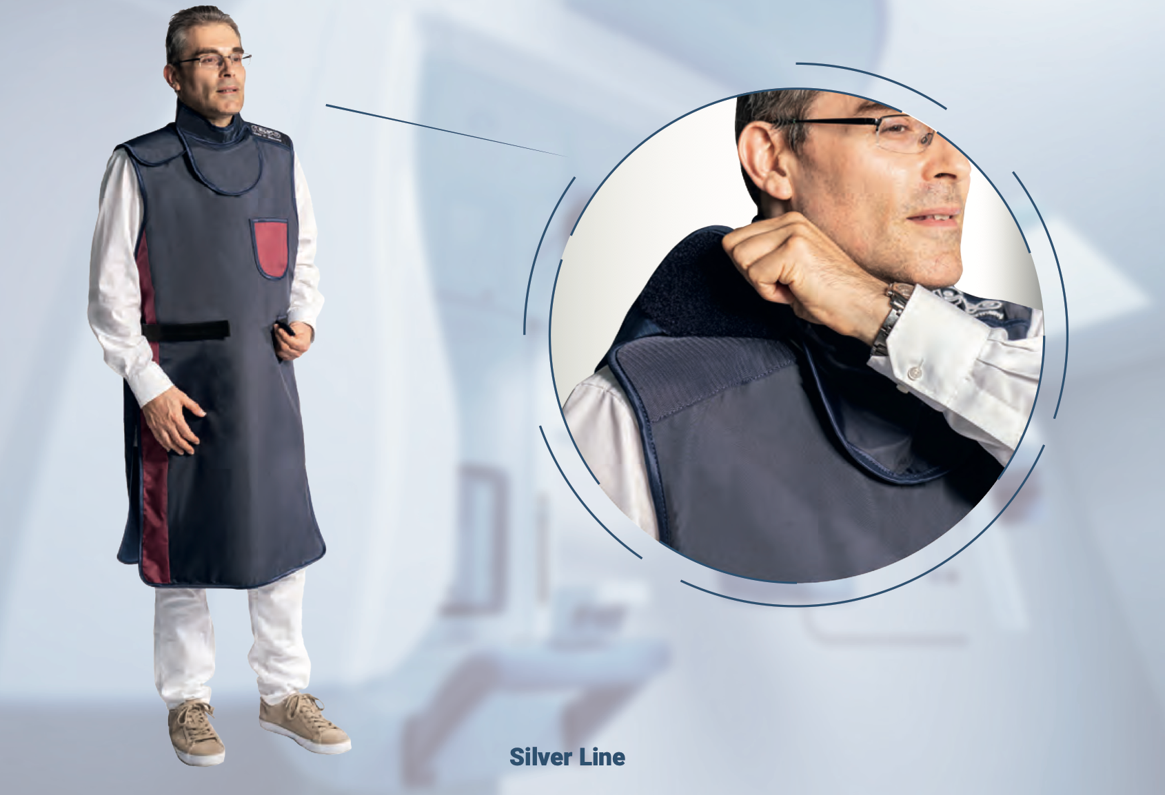  Tạp dề chì hai mặt Double Sided Apron 
