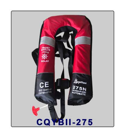  Áo Phao Tự Thổi SAGUARD CQYBII-275 Double Chamber Inflatable Life Jacket 