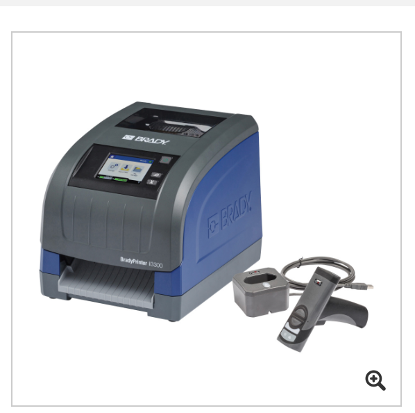  Máy In Nhãn BradyPrinter i3300 Kèm Máy Quét Mã Vạch CR2700 Và Bộ Phần Mềm 