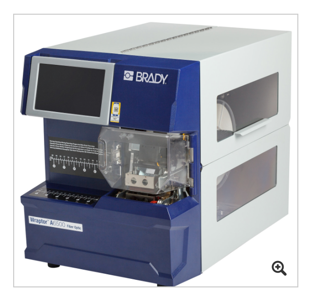  Máy In Và Dán Nhãn Cáp Quang Brady Wraptor A6500 Kèm Phần Mềm Product & Wire ID 