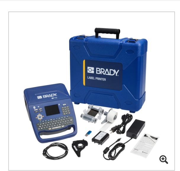  Máy In Nhãn Di Động Brady M710 Bluetooth & Wi-Fi Kèm Phần Mềm Product & Wire ID Và Hộp Đựng 