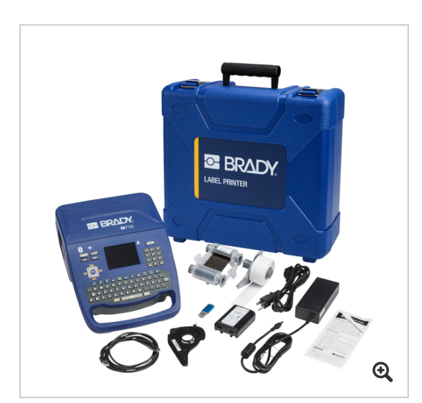  Máy In Nhãn Di Động Brady M710 Bluetooth & Wi-Fi Kèm Hộp Cứng 