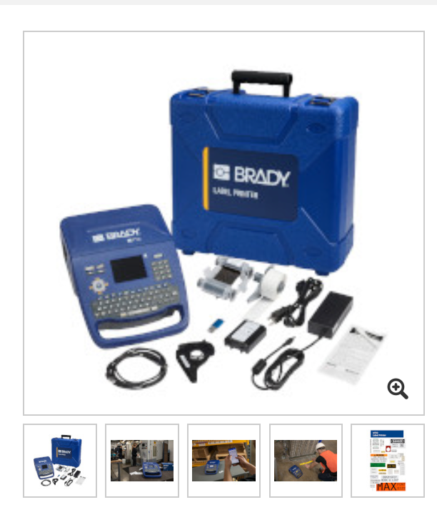  Máy In Nhãn Di Động Brady M710 Kèm Hộp Cứng M710-KIT 