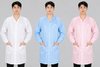  Áo choàng phòng sạch chống tĩnh điện màu trắng/xanh/hồng PPE 