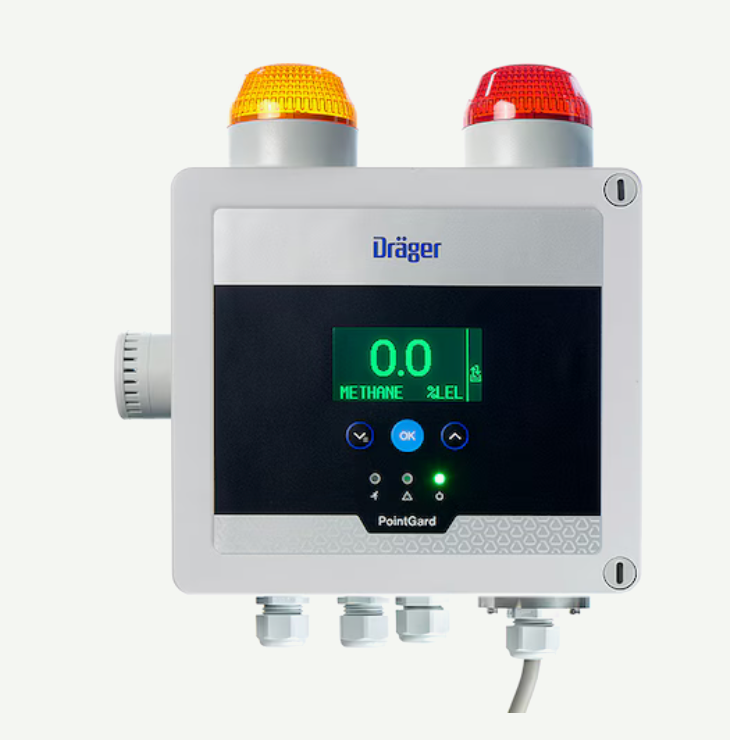  Dräger PointGard 3700 IR – Hệ Thống Phát Hiện Khí Cháy Hồng Ngoại Độc Lập 1 Kênh 