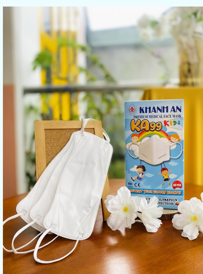  Khẩu Trang KA99 Kids Khánh An KA-KID-KA99-30P – PPE 