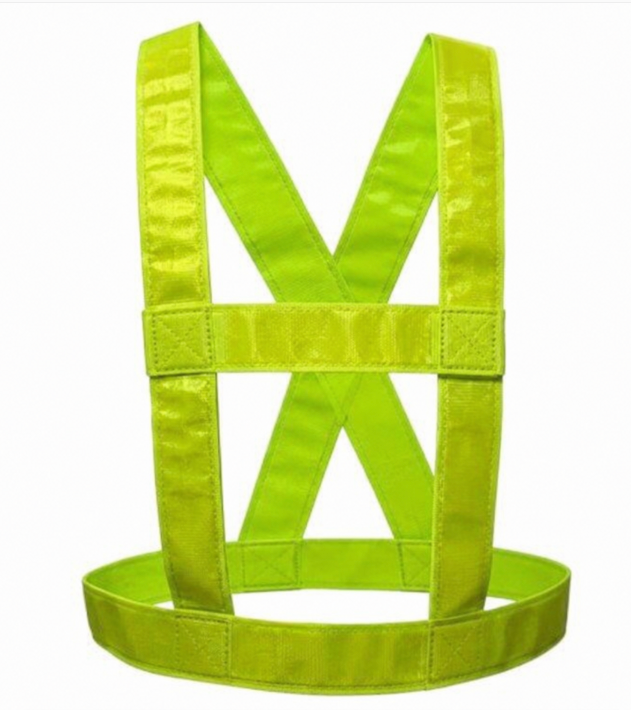  Áo Phản Quang Dạng Dây Chữ H Màu Vàng Chanh – PPE 
