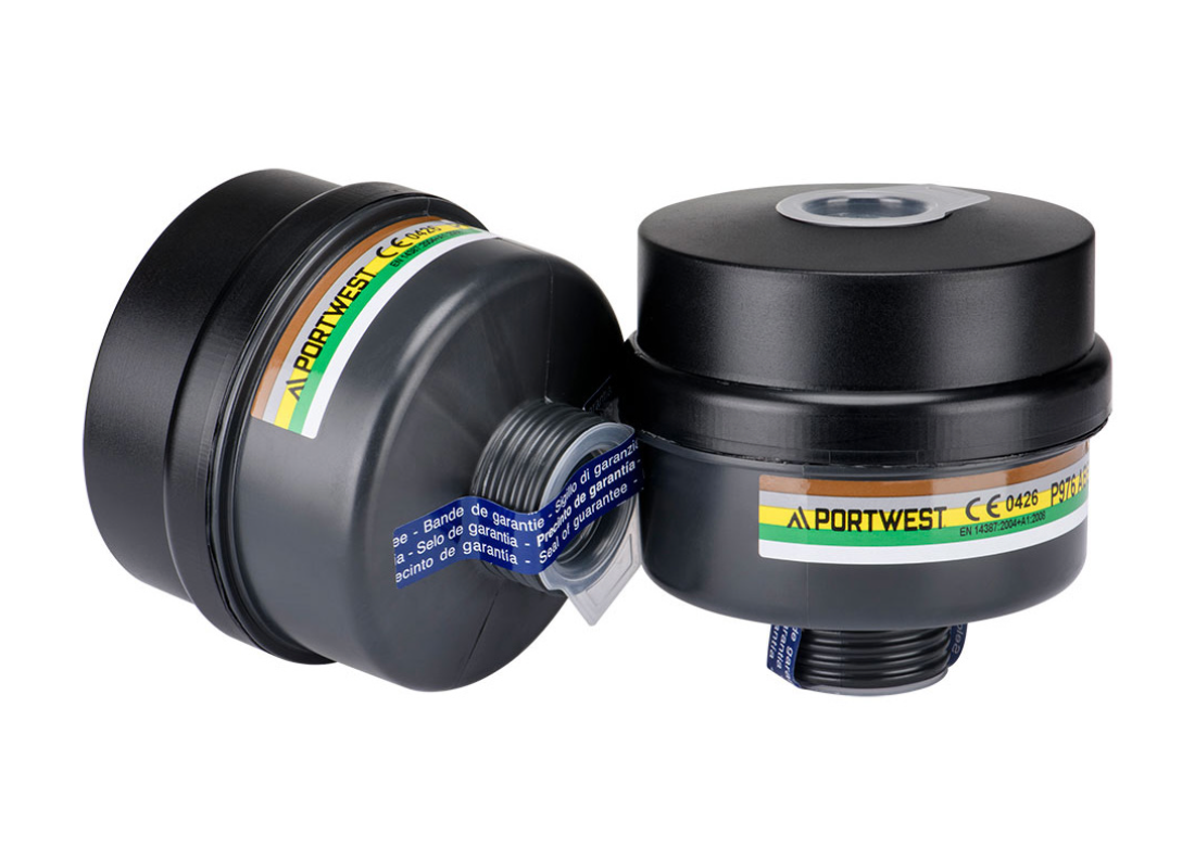  Phin Lọc Khí Độc Và Bụi Đa Năng ABEK2P3 Ren Chuẩn DIN Portwest P976 