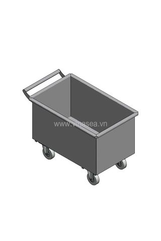 Xe đẩy 1 ngăn chứa