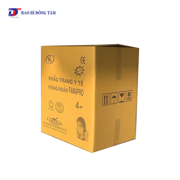  Thùng Carton Đựng Khẩu Trang 