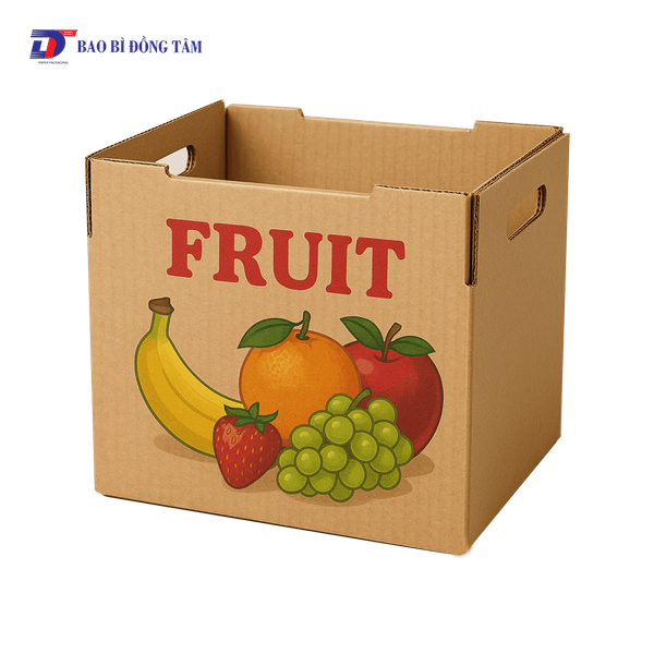  Thùng carton đựng trái cây 
