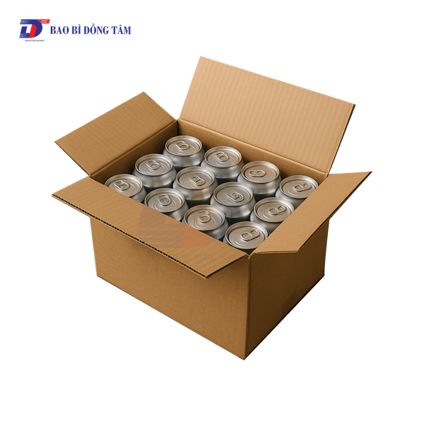  Thùng Carton Đựng Bia Lon 