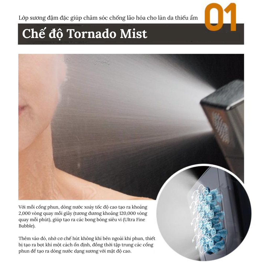 Vòi Sen Mirable Tsuya - ミラブル つや