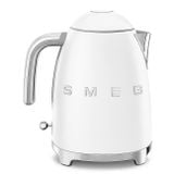  Ấm đun nước siêu tốc 1.7l màu trắng nhám hiệu Smeg, Model KLF03WHMEU 