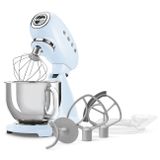  Máy trộn bột đứng màu xanh dương pastel hiệu Smeg, Model SMF05PBEU 
