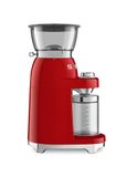  Máy xay cà phê màu đỏ hiệu Smeg, Model CGF03RDEU 