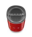  Máy tạo bọt sữa màu đỏ hiệu Smeg, Model MFF02RDEU 