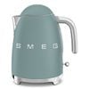  Ấm đun nước siêu tốc 1.7l màu xanh ngọc nhám hiệu Smeg, Model KLF03EGMEU 