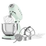  Máy trộn bột đứng màu xanh lá pastel hiệu Smeg, Model SMF05PGEU 