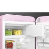  Tủ lạnh 122 lít màu hồng hiệu Smeg, Model FAB10RPK6 